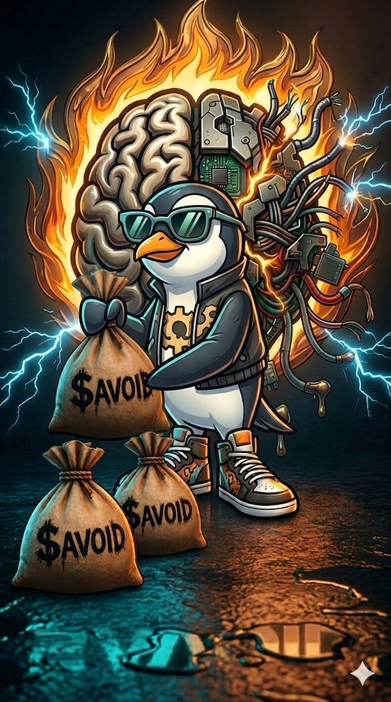 Penguin (alt) in Ascended style